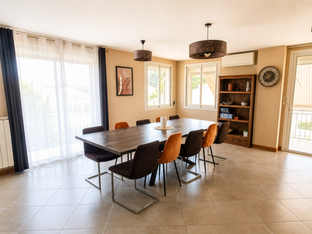 Salle A Manger Chaleureuse Pour Annonce Airbnb 1024x768